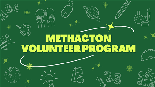 Methacton Volunteer Program green graphic